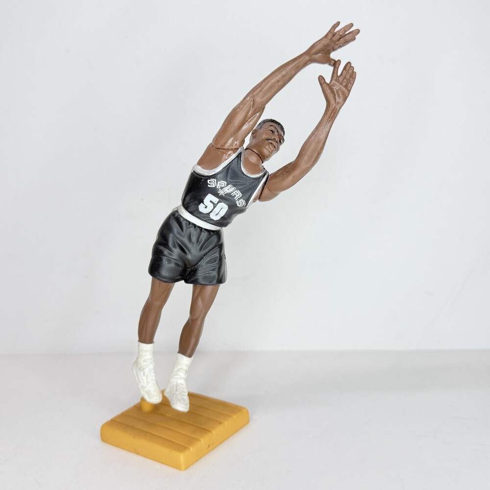 Vintage San Antonio Spurs David Robinson Action Figure One Size Black NBA 1994